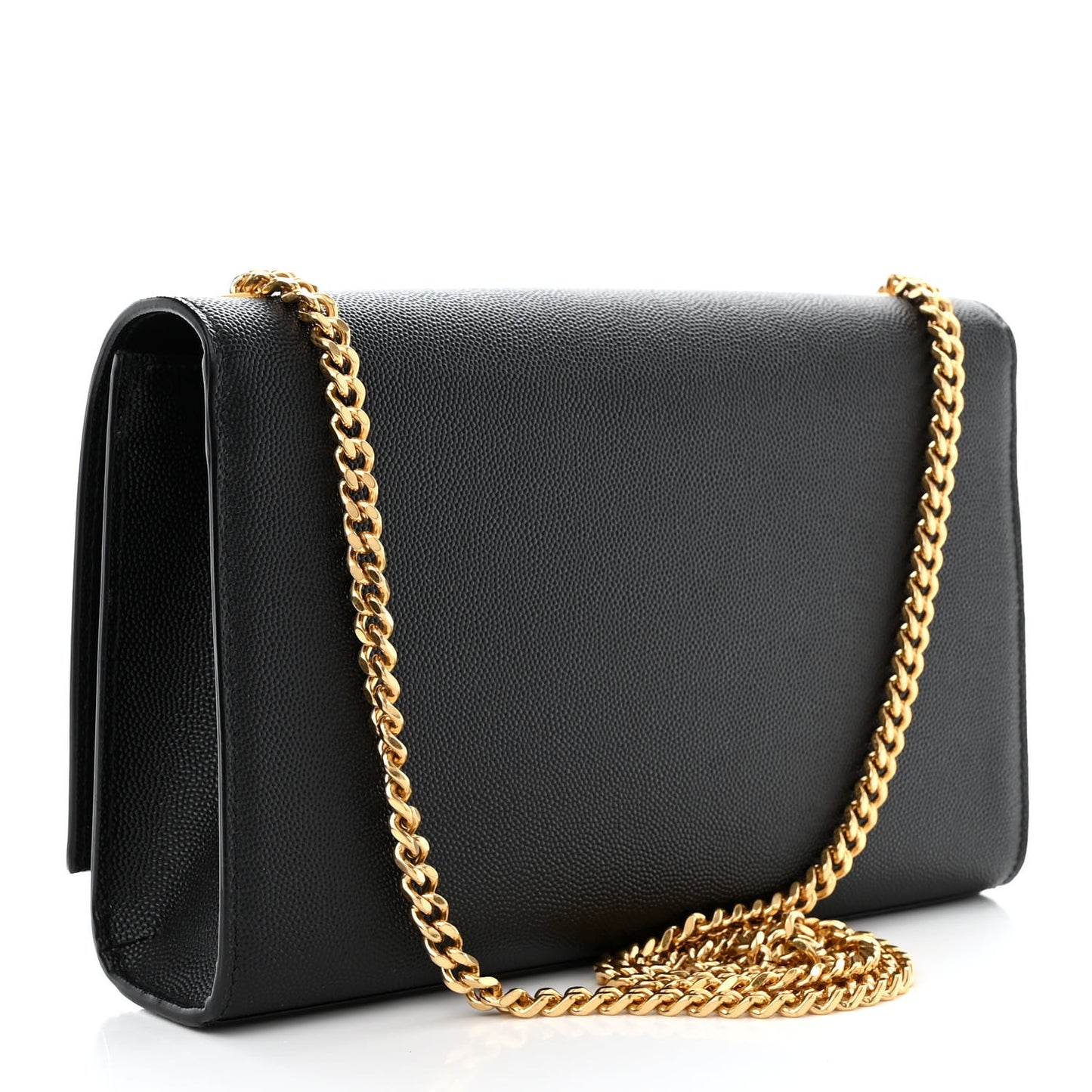 Grain De Poudre Medium Classic Monogram Kate Tassel Satchel Black