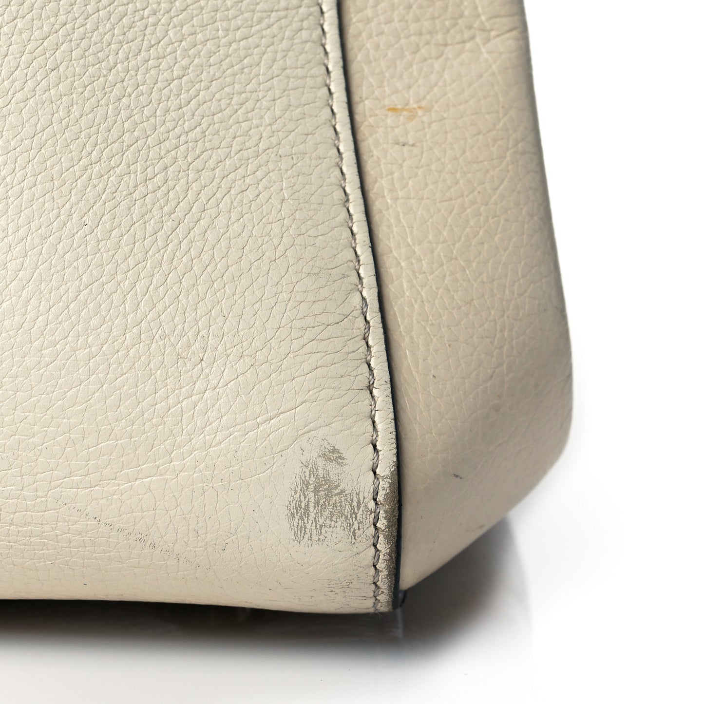 Grained Calfskin Large Edge Shoulder Bag