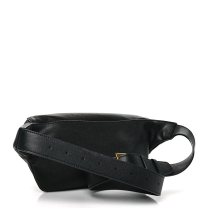 Saint Laurent Grain De Poudre Monogram Belt Bag Black 3 of 11