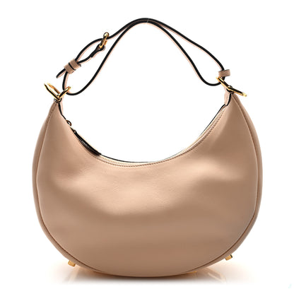 Fendi Vitello Grace Matte Small Fendigraphy Hobo Bag Light Rose 1 of 10
