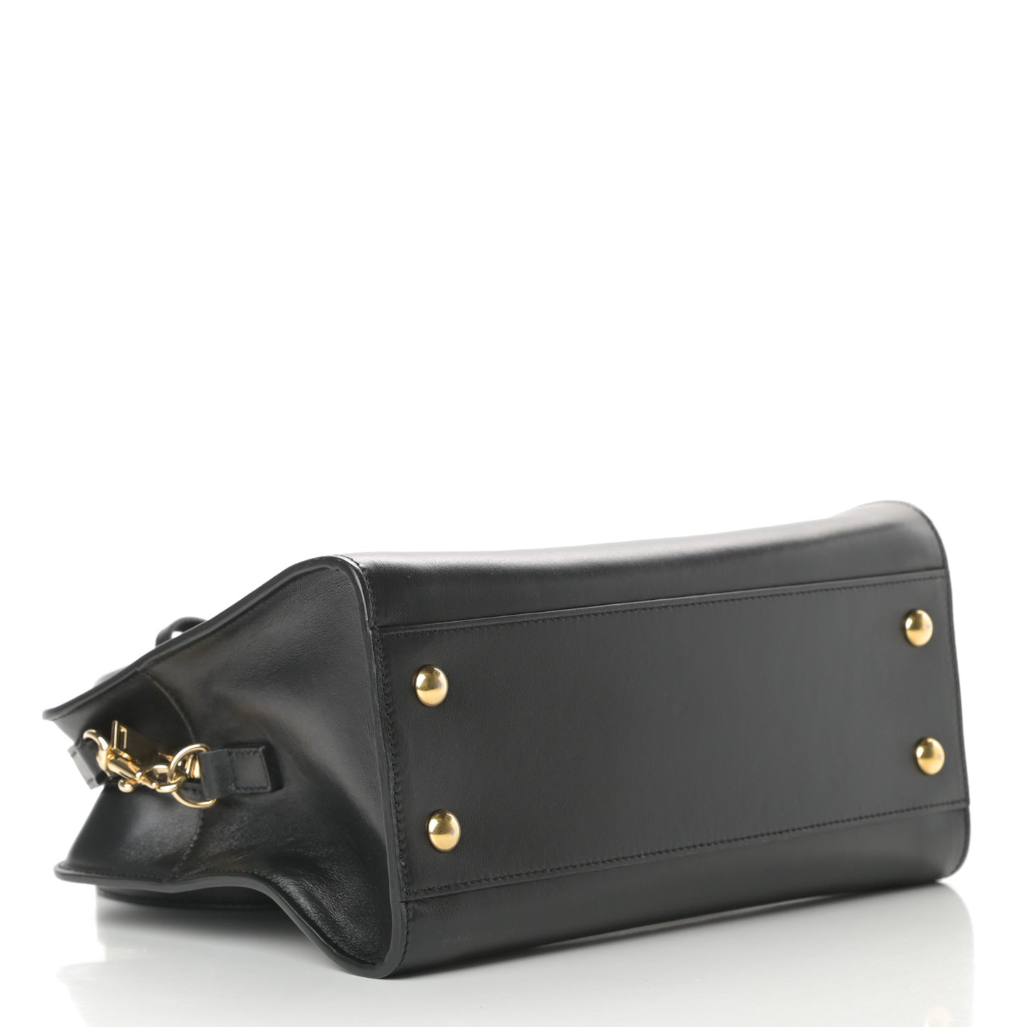 Calfskin Monogram Baby Cabas Black