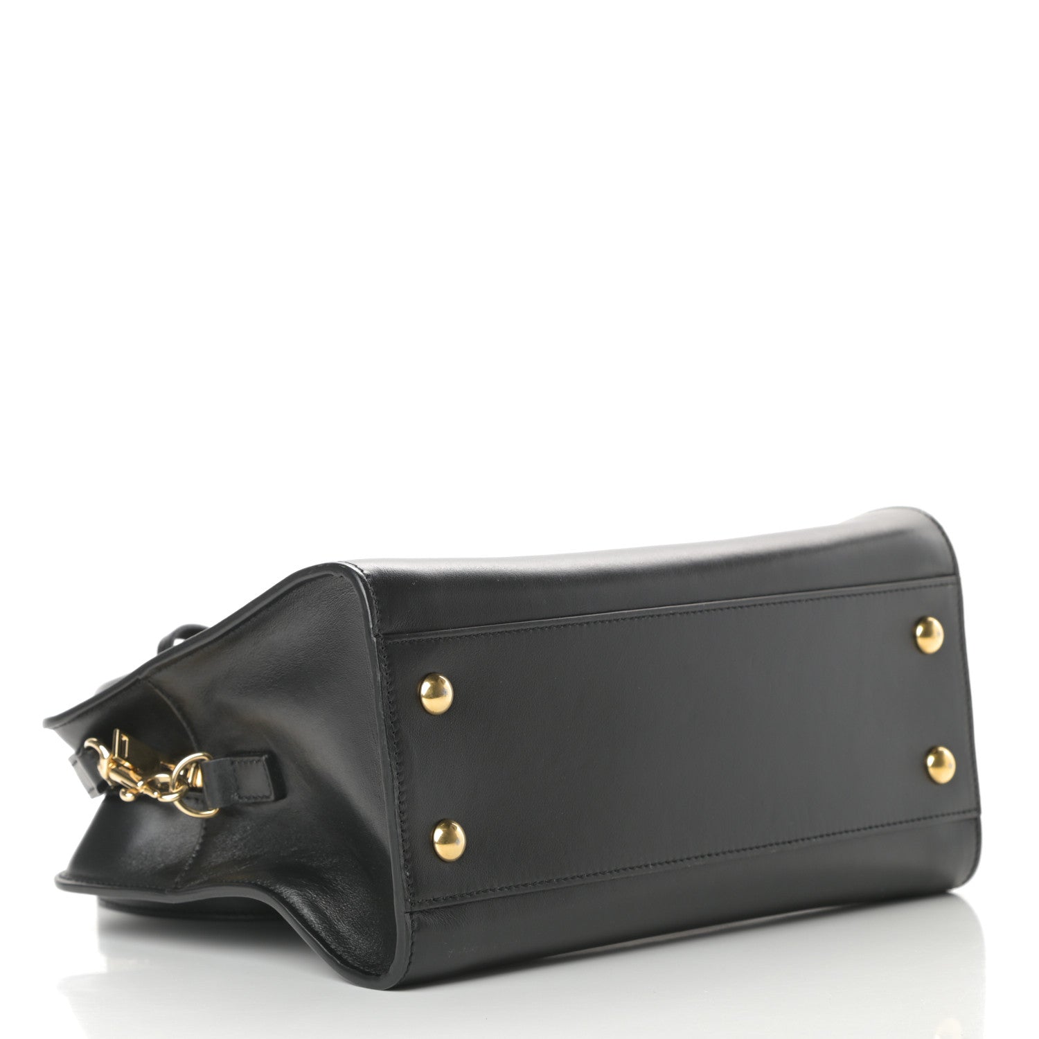 Saint Laurent Calfskin Monogram Baby Cabas Black 4 of 12