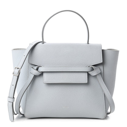 Celine Grained Calfskin Micro Belt Bag Cloud 1 of 9