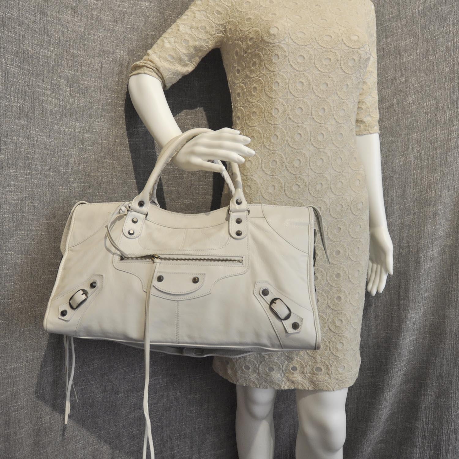 Balenciaga Agneau Part Time White 2 of 10