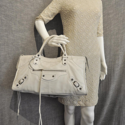 Balenciaga Agneau Part Time White 2 of 10
