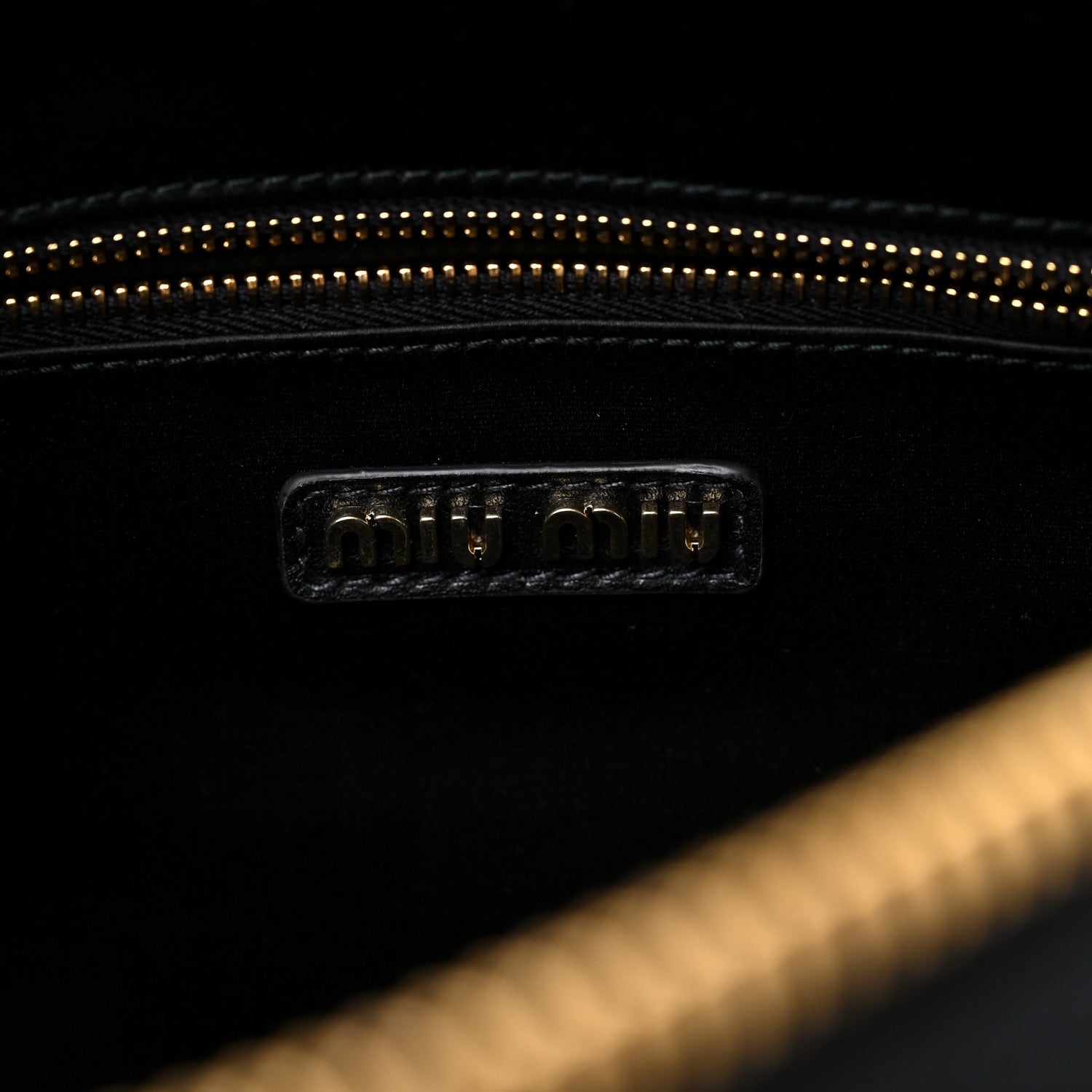 Miu Miu Nappa Matelasse Bauletto Top Handle Bag Black 6 of 8