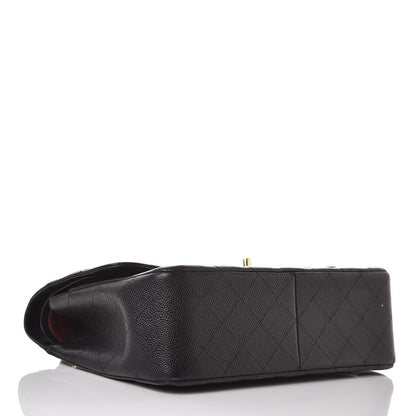 Chanel Caviar Quilted Jumbo Double Flap Black 4 of 11