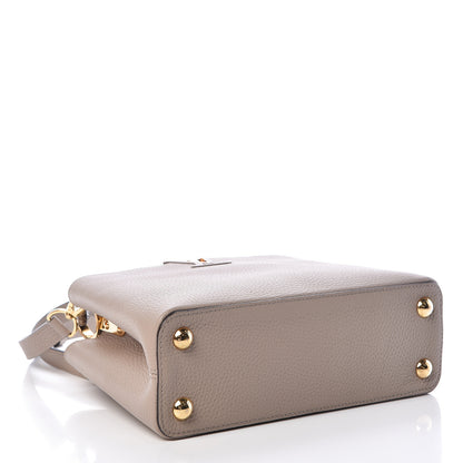 Louis Vuitton Taurillon Ayers Capucines BB Galet 4 of 10