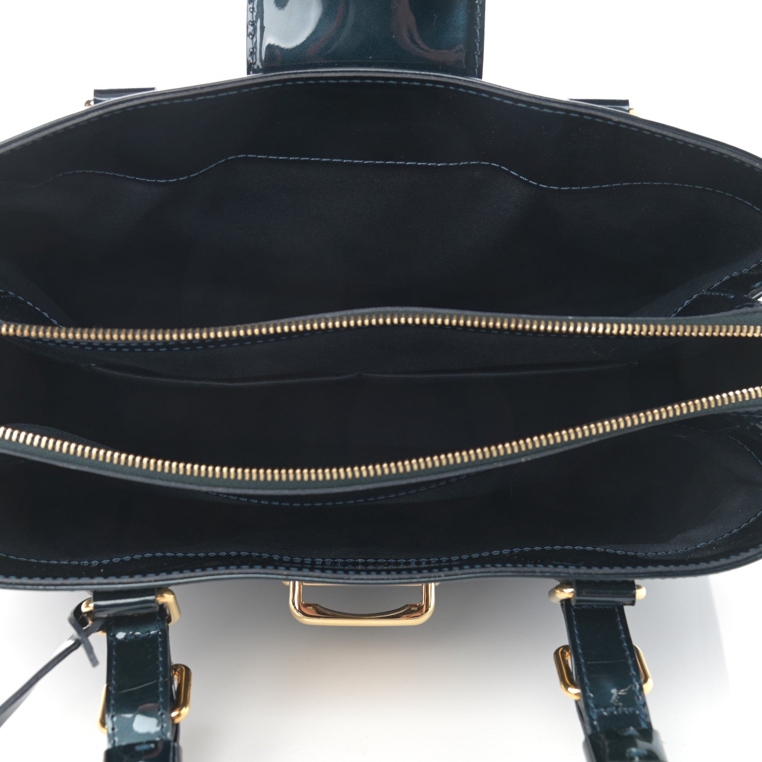 Louis Vuitton Vernis Melrose Avenue Blue Nuit 7 of 10