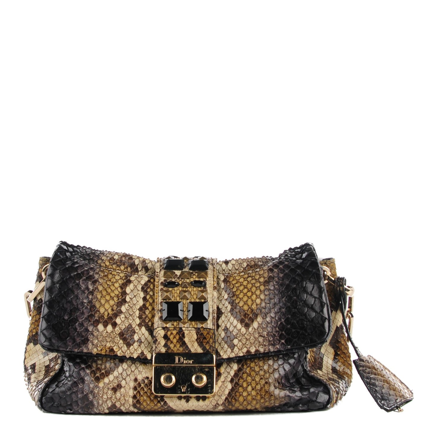 Python New Lock Flap Bag