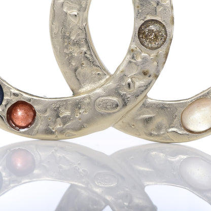 Chanel Crystal Pearl CC Brooch Gold 3 of 3
