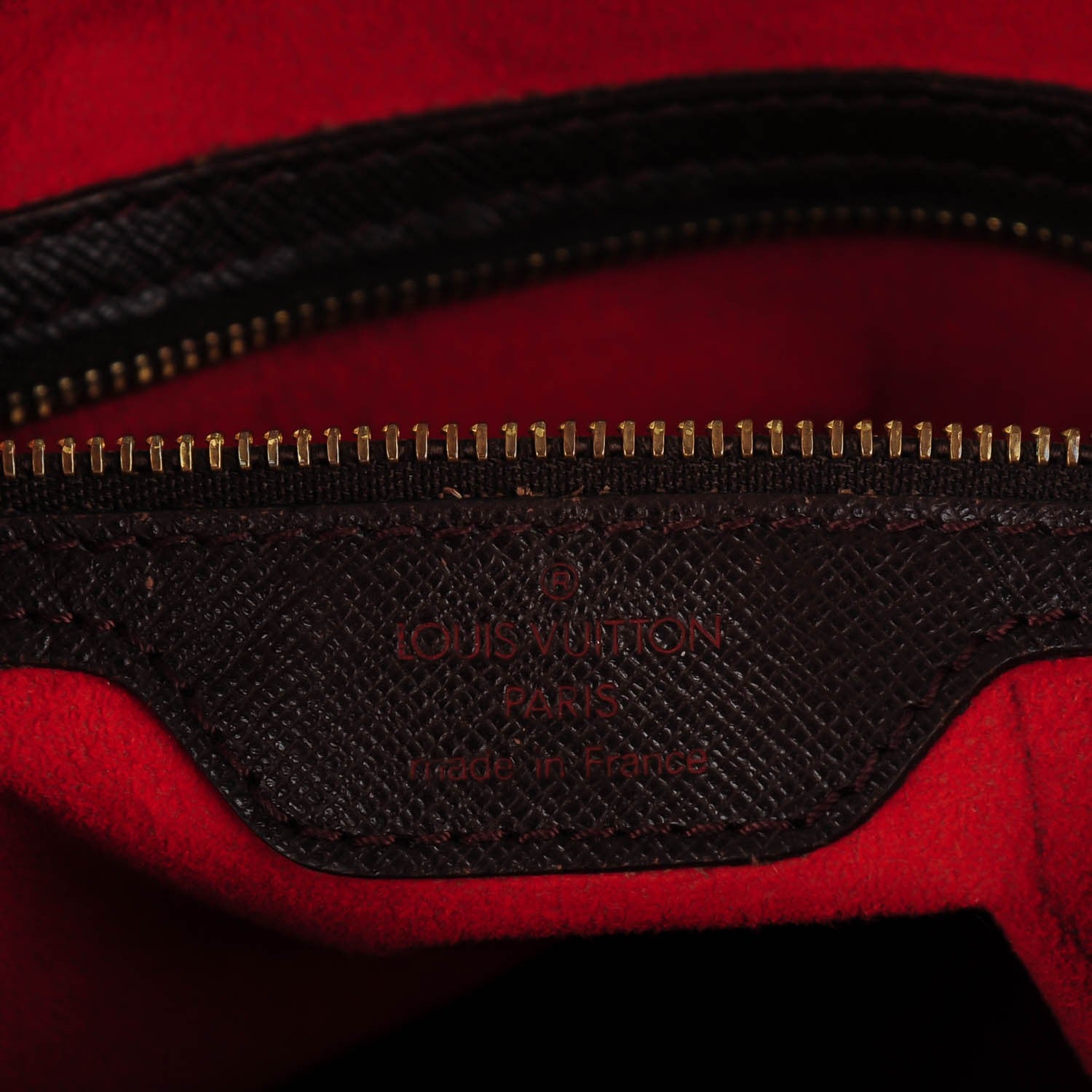 Louis Vuitton Damier Ebene Marais Bucket 23 7 of 8