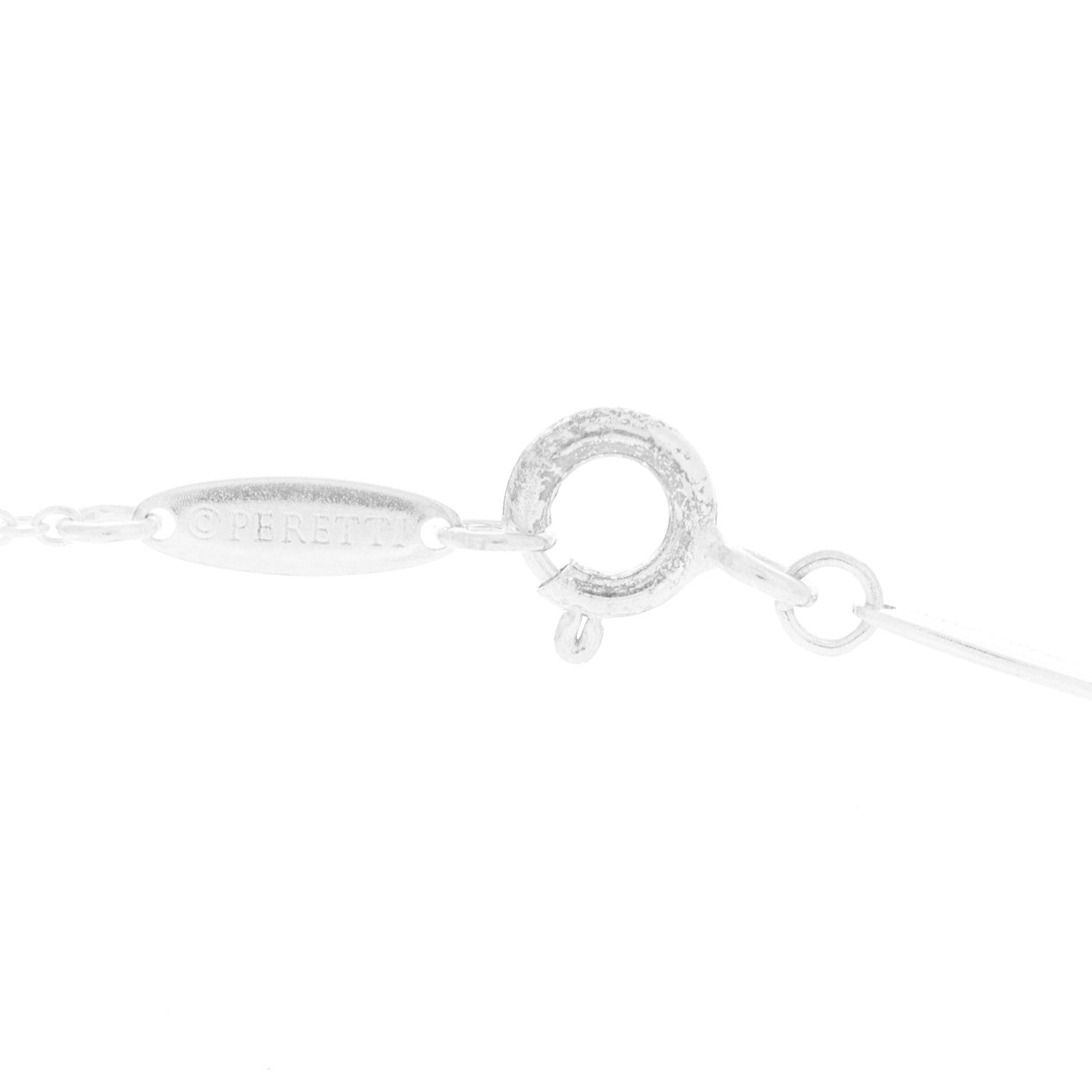 Tiffany Sterling Silver Elsa Peretti 11mm Open Heart Pendant Necklace 6 of 6