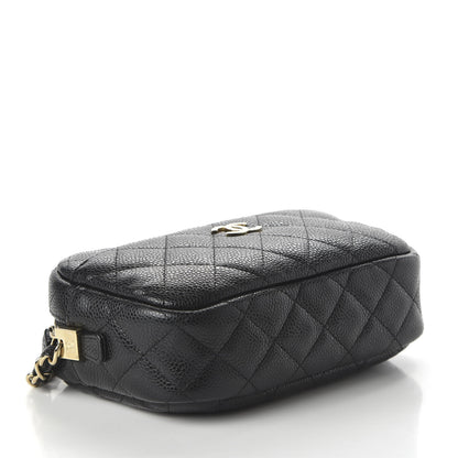 Chanel Caviar Quilted Camera Case Black 4 of 10