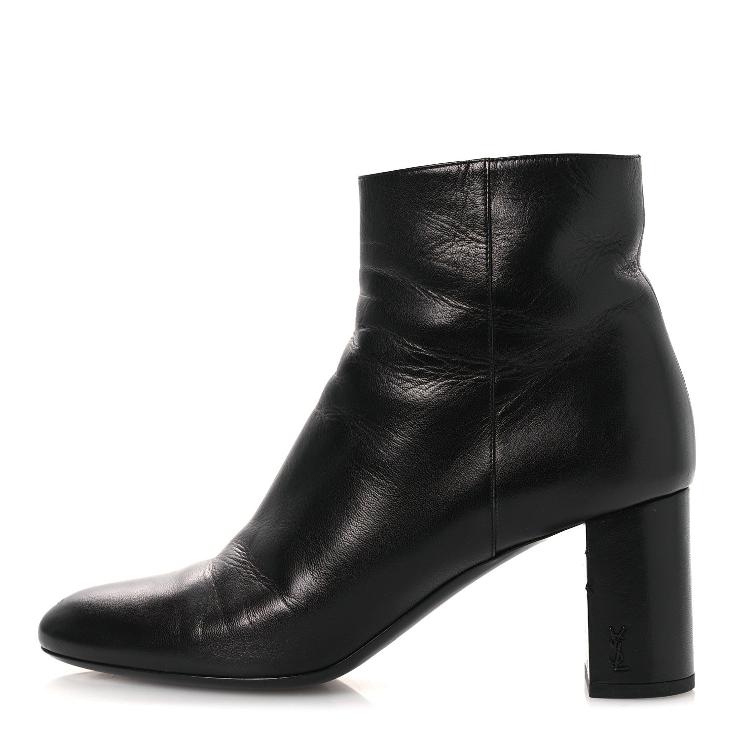 Saint Laurent Nappa Vendome Loulou Ankle Zip Boot 39 Black 1 of 13