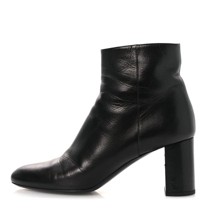 Saint Laurent Nappa Vendome Loulou Ankle Zip Boot 39 Black 1 of 13