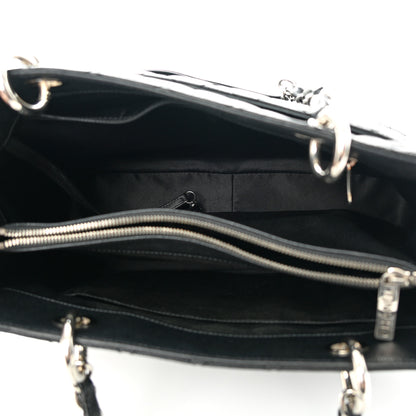 Chanel Caviar Quilted Grand Shopping Tote GST Black 5 of 15