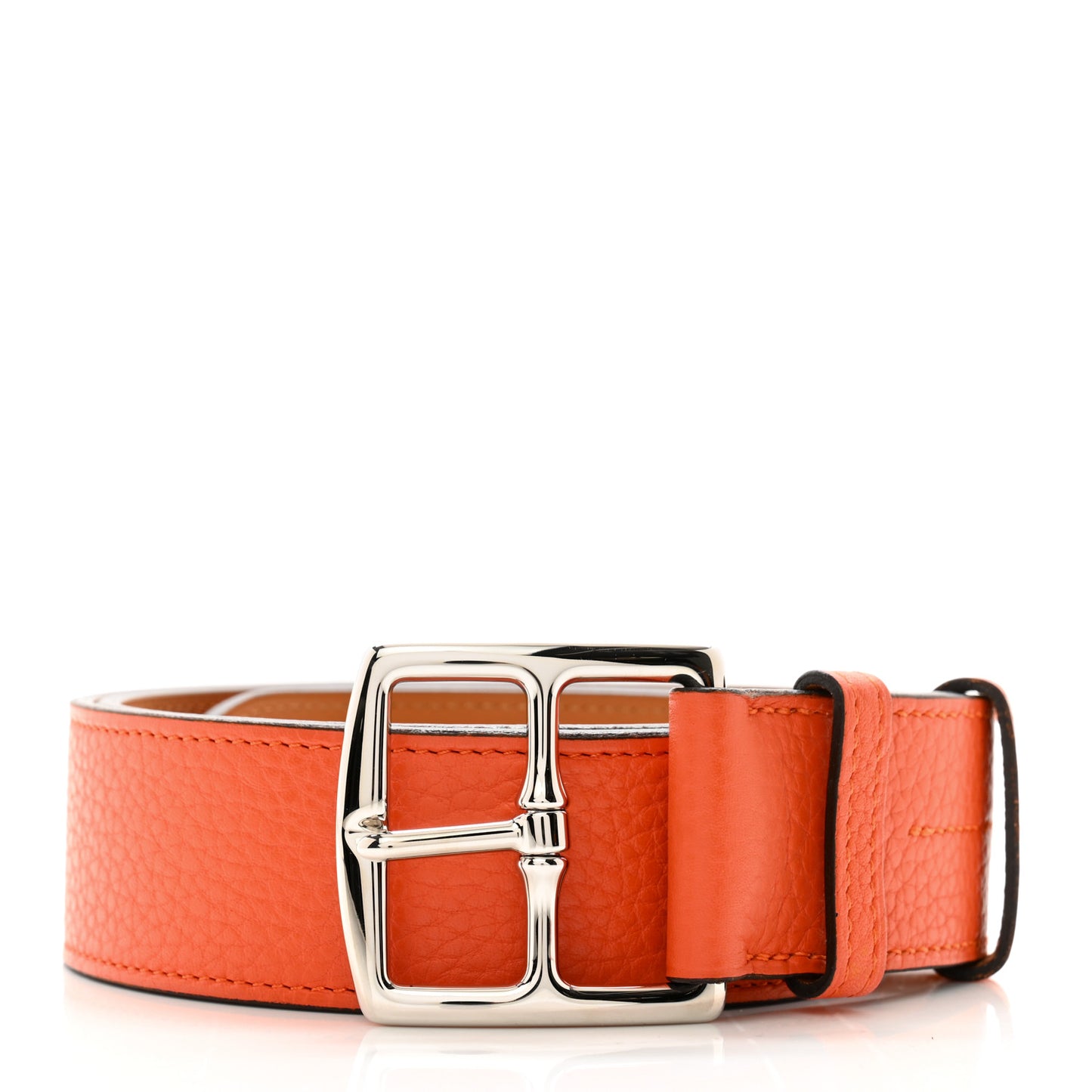 Taurillon Clemence Etriviere Belt 85 34 Orange