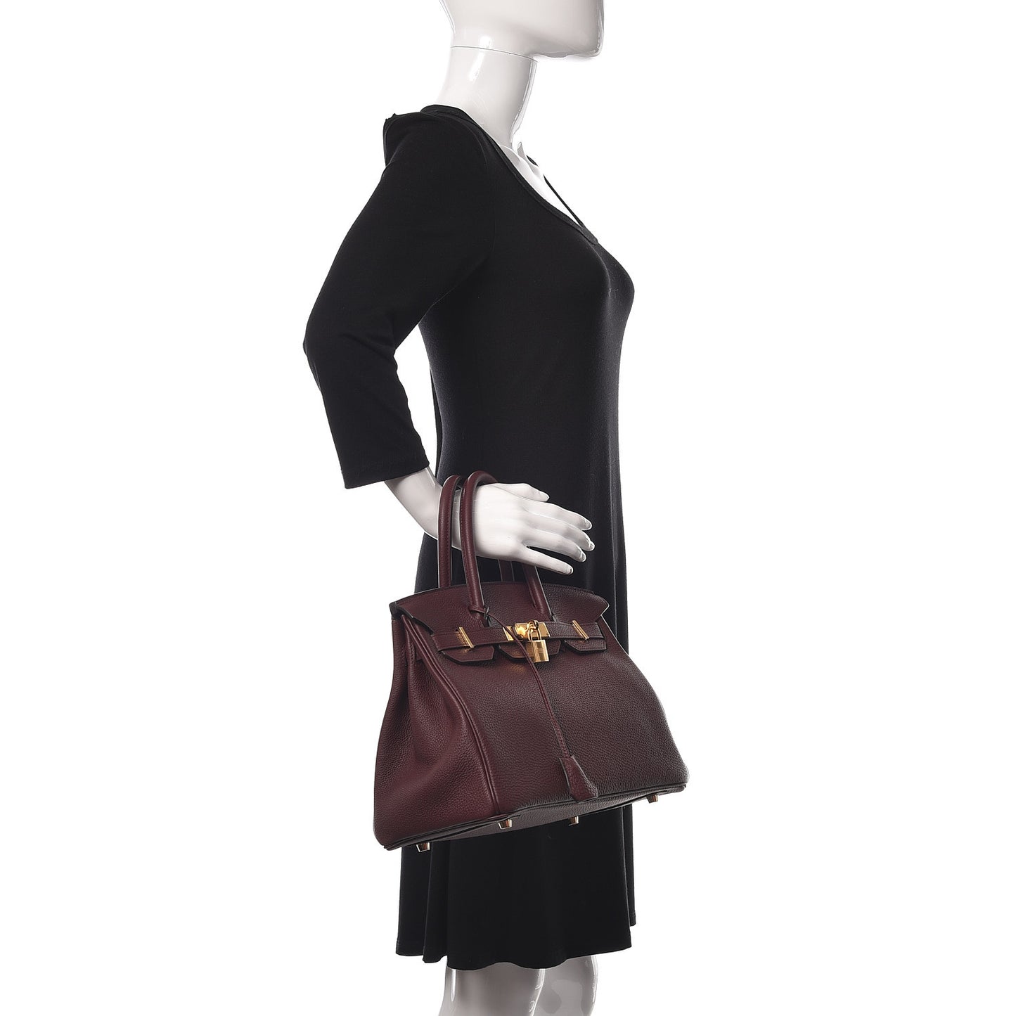 Togo Birkin 30 Bordeaux