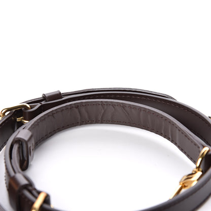 Louis Vuitton Calfskin Adjustable Speedy Bandouliere Shoulder Strap Brown 3 of 5