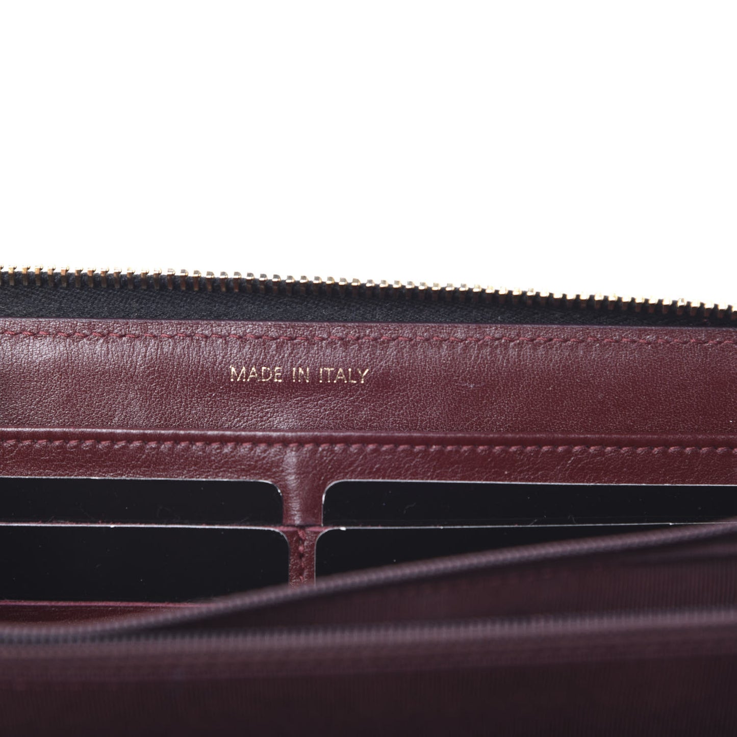 Caviar Quilted Large Gusset Zip Around Wallet Black