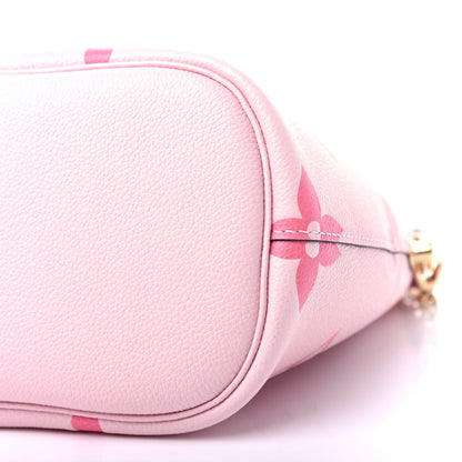Louis Vuitton Empreinte Monogram Giant By The Pool Marshmallow Hobo PM Bouton De Rose 8 of 9