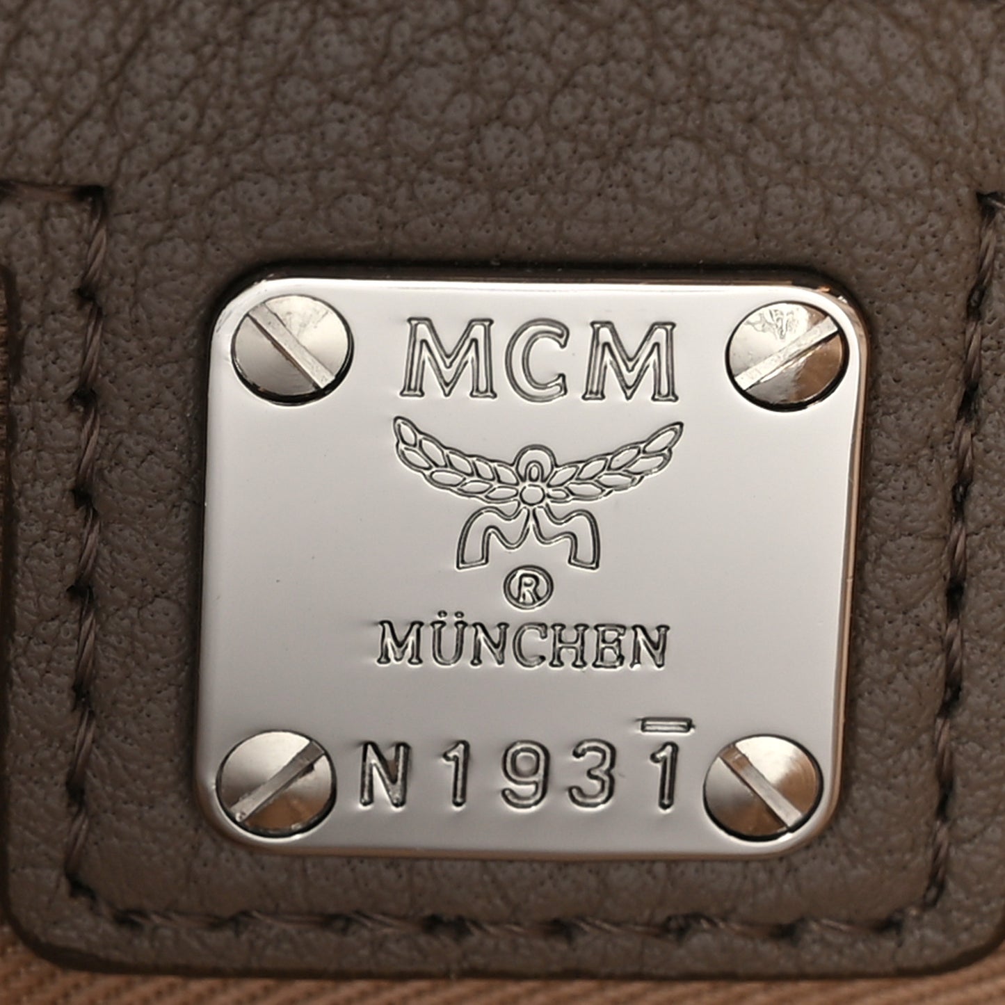 Calfskin Ottomar Monogram Medium Klara Shopper Tote Dove