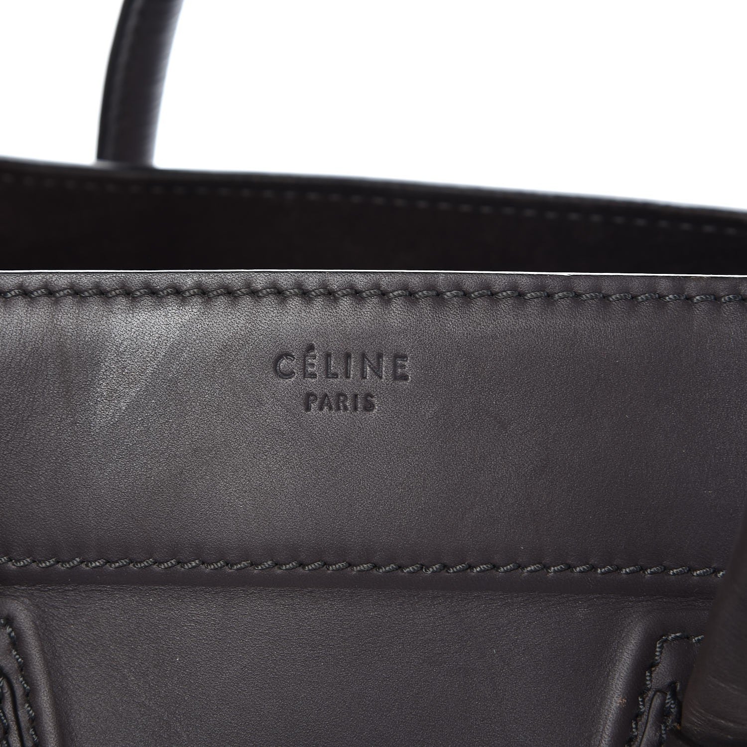 Celine Smooth Calfskin Medium Phantom Luggage Grey 6 of 29