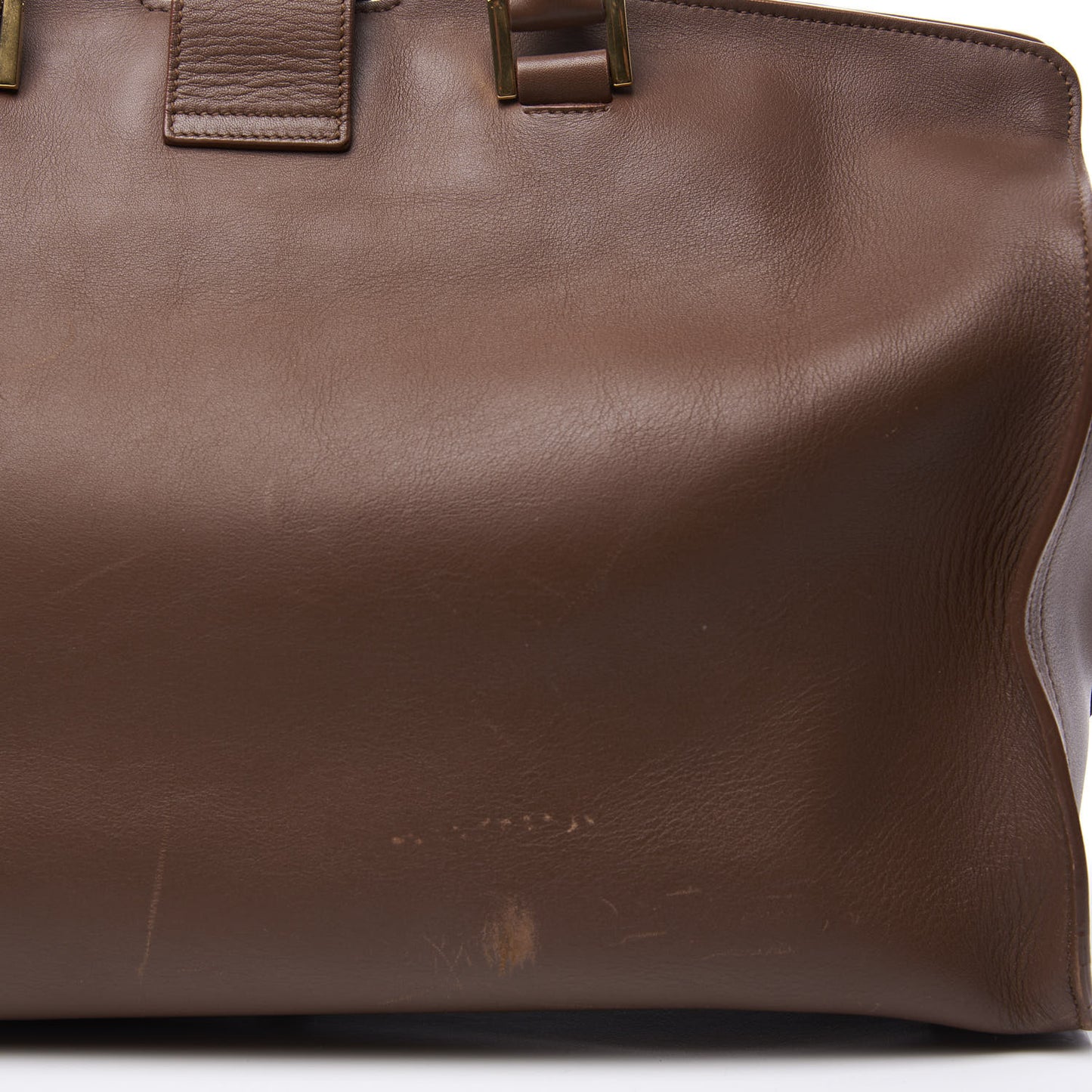 Calfskin Medium Classic Y Cabas Brown
