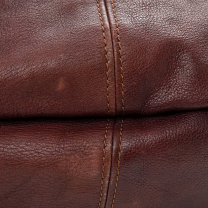 Chloe Calfskin Paddington Hobo Burgundy 9 of 12