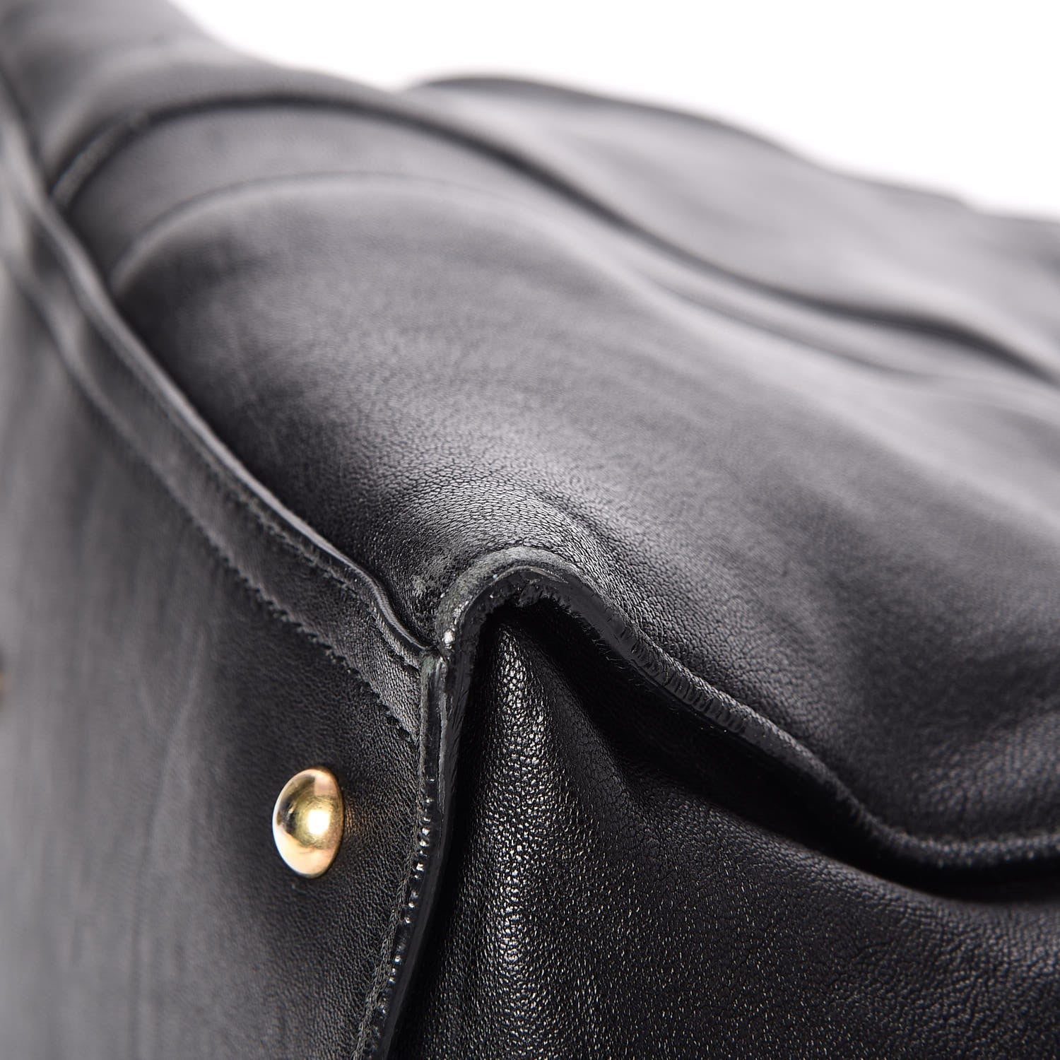 Saint Laurent Sheepskin Small Cabas ChYc Black 11 of 14