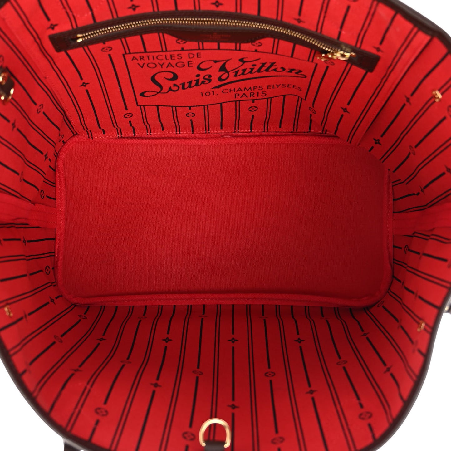 LOUIS VUITTON Damier Ebene Neverfull MM