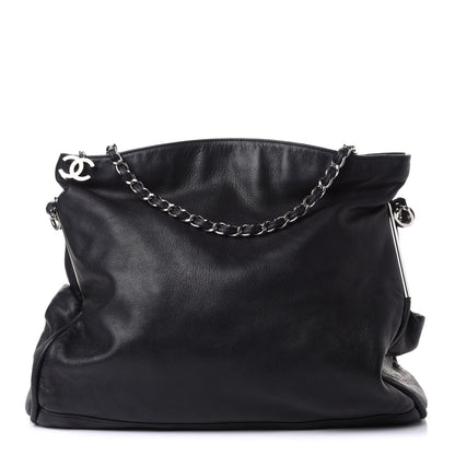 Chanel Lambskin Ultimate Soft Hobo Black 1 of 9