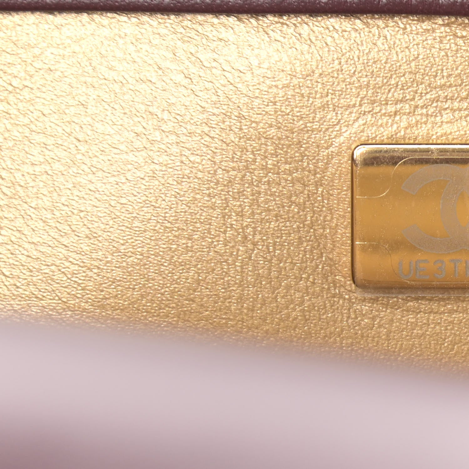 Chanel Lambskin Quilted Mini Rectangular Pearl Crush Flap Burgundy 7 of 9