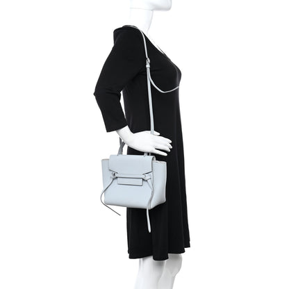Celine Grained Calfskin Nano Belt Bag Mineral 2 of 8
