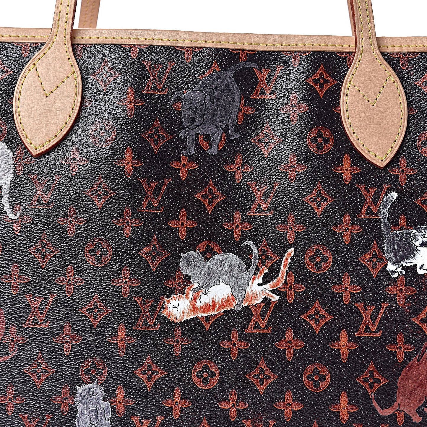 Catogram Neverfull MM Marron