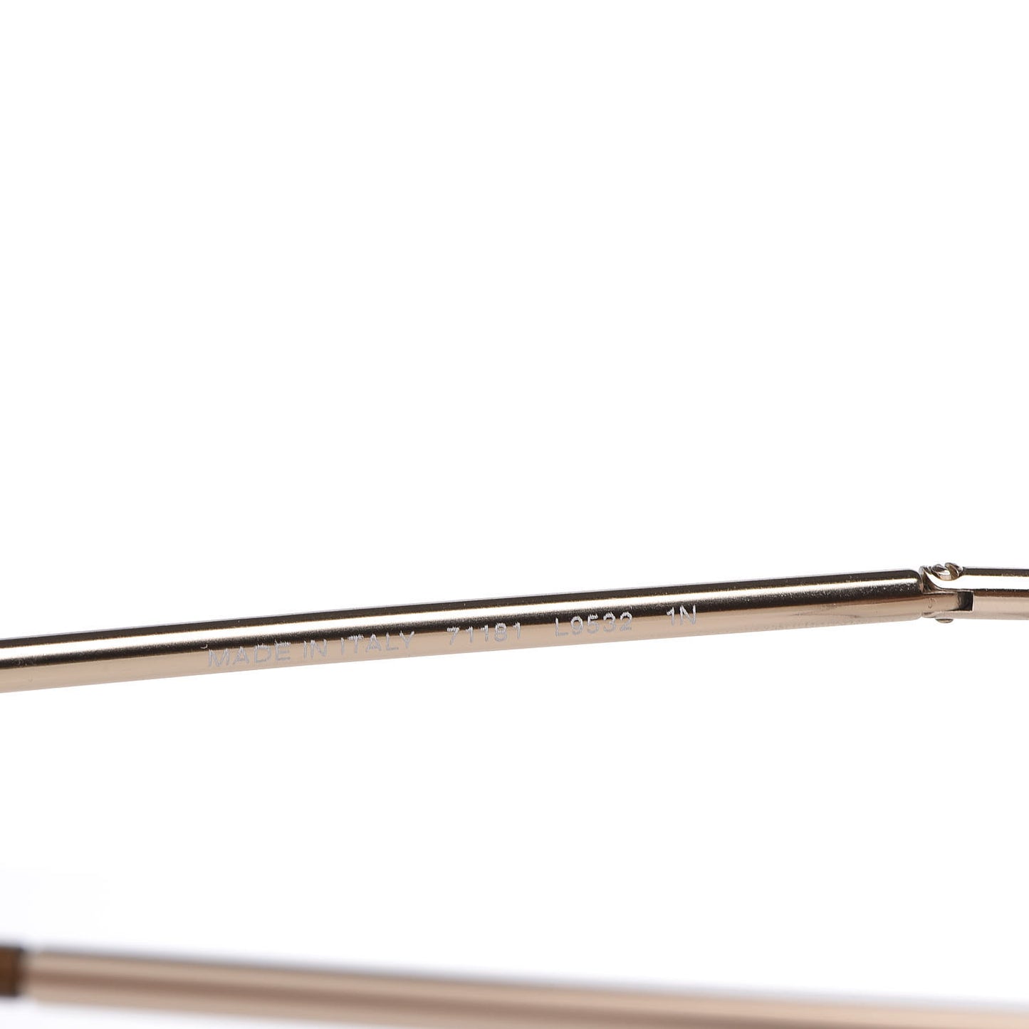 Round Sunglasses 71181 Gold Brown