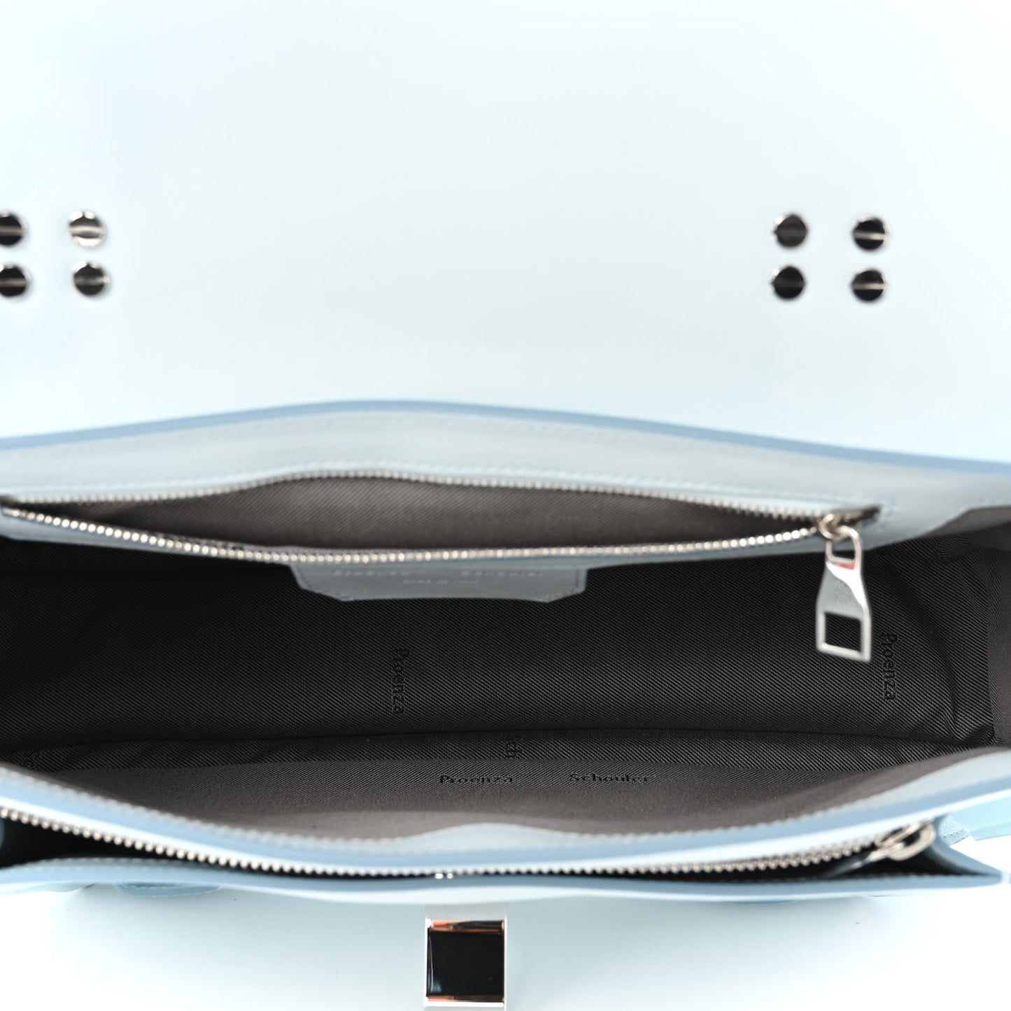 Lambskin Medium PS1 Satchel Polar Blue