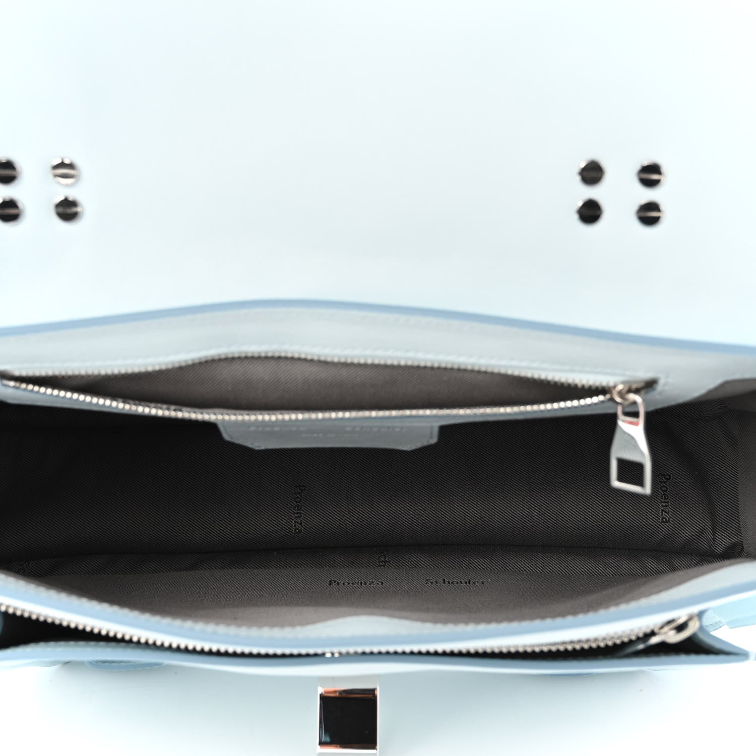 Proenza Schouler Lambskin Medium PS1 Satchel Polar Blue 5 of 8
