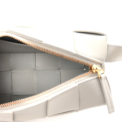Bottega Veneta Lambskin Maxi Intrecciato Small Brick Cassette Bag Agate Grey 5 of 10