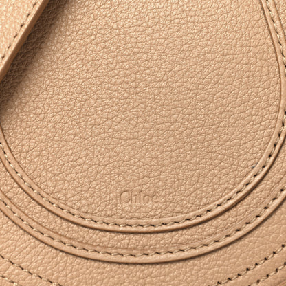 Chloe Grained Calfskin Small Marcie Saddle Bag Light Tan 7 of 11