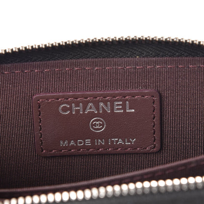 Chanel Grained Calfskin Neo Executive Zip Coin Purse Black 6 of 7