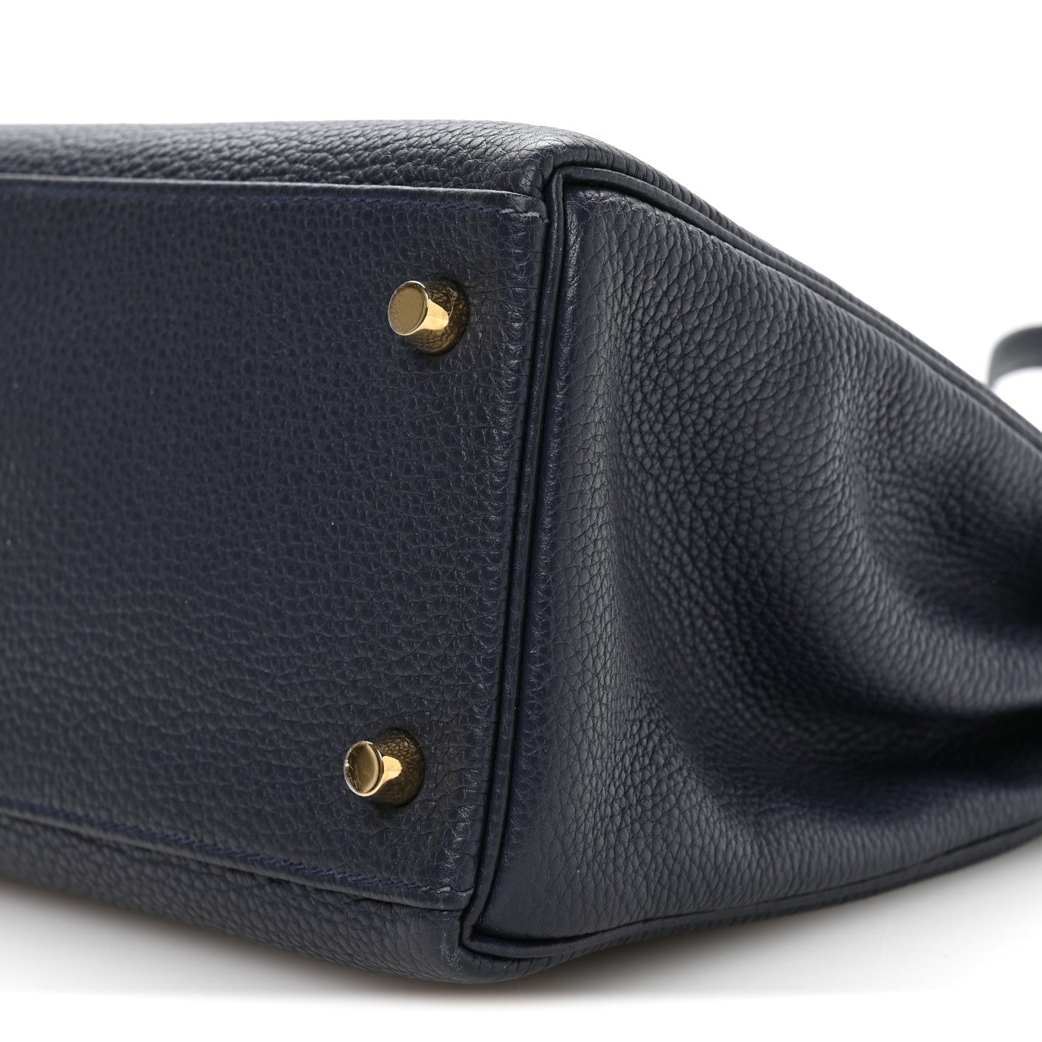 Hermes Togo Kelly Retourne 28 Bleu Nuit 10 of 10