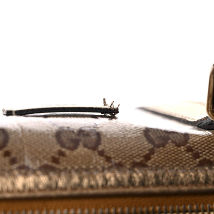 Gucci Crystal Monogram Medium Joy Boston Bronze 19 of 25