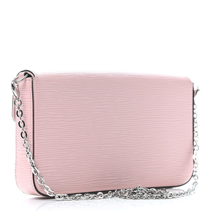 Louis Vuitton Epi Pochette Felicie Rose Ballerine 3 of 5