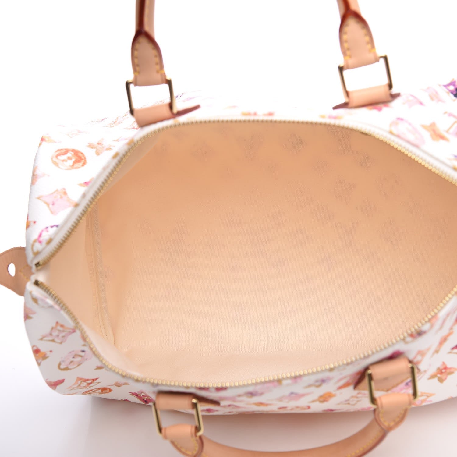 Louis Vuitton Watercolor Aquarelle Speedy 35 White 5 of 7