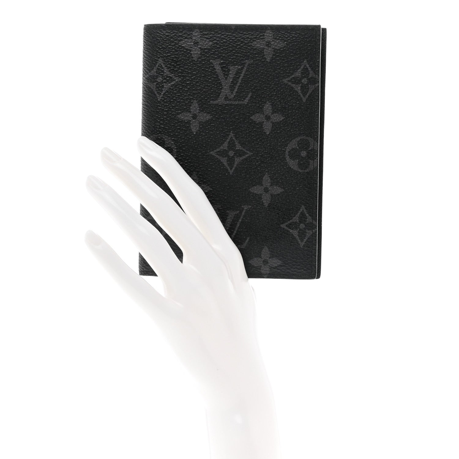 Louis Vuitton Monogram Eclipse Passport Cover 2 of 6