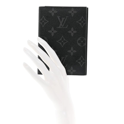 Louis Vuitton Monogram Eclipse Passport Cover 2 of 6