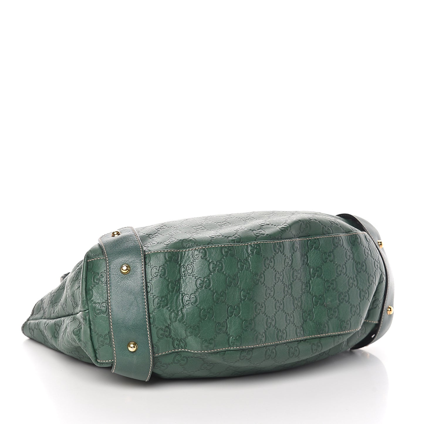 Guccissima Medium Pelham Shoulder Bag Green