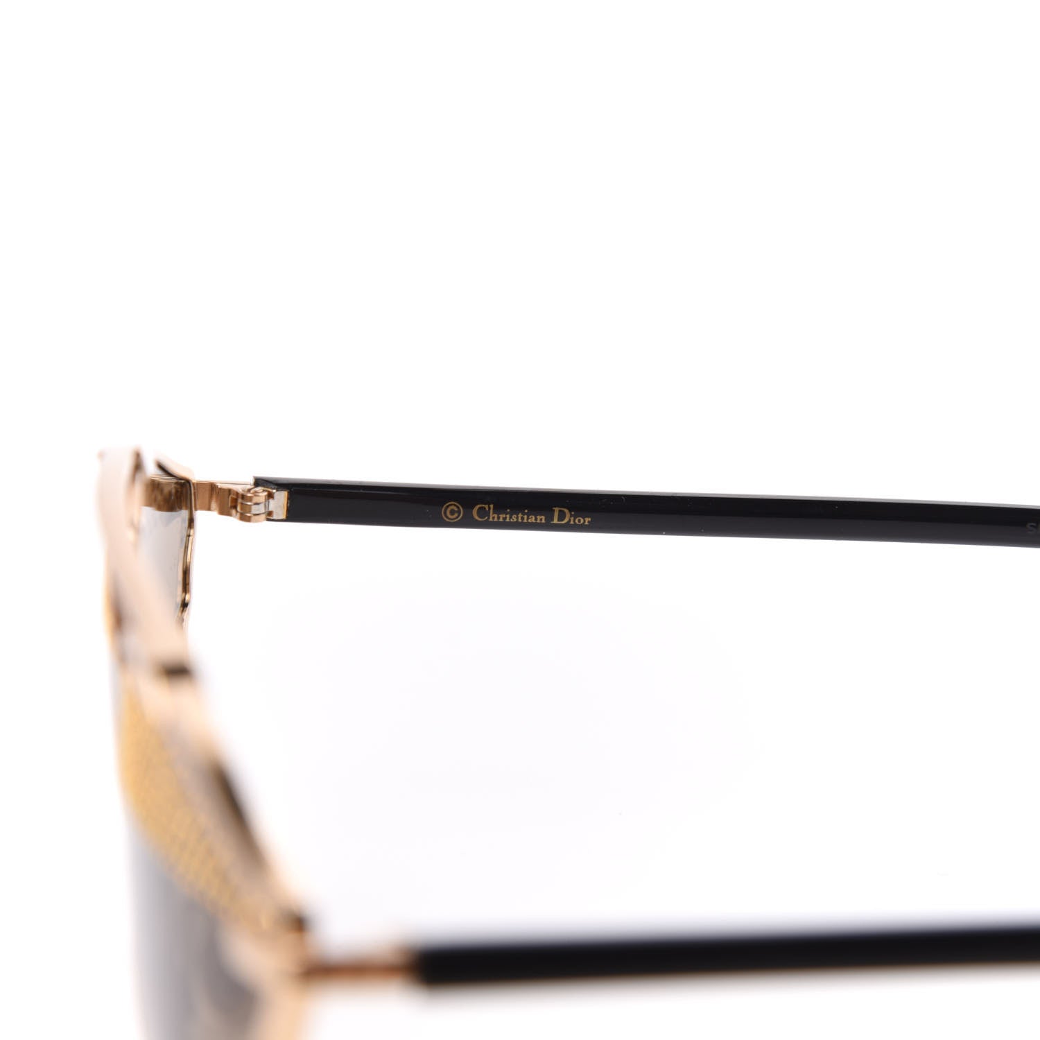 Christian Dior Studded So Real Sunglasses Gold 5 of 7